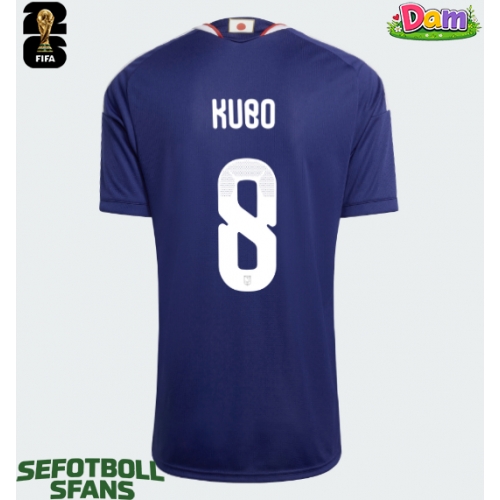 Japan Takefusa Kubo #8 Hemmatröja Kvinnor VM 2026 Kortärmad